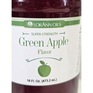 XL Lorann Green Apple Flavoring 16 fl oz New Super Strength Concentrated